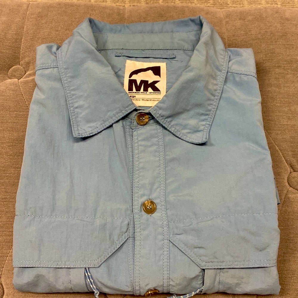 Mountain Khaki Large “Granite Creek” Synthetic Outdoor Shirt - High Tide
